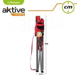 AKTIVE - Chaise De Camping XL Avec Porte-Gobelet -Activités De Plein Air aktive chaise de camping xl avec porte gobelet 6