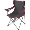 AKTIVE - Chaise Pliante Camping 64,50x49,50x82 Cm, Gris Foncé Et Rouge -Activités De Plein Air aktive chaise pliante camping 6450x4950x82 cm gris fonce et rouge