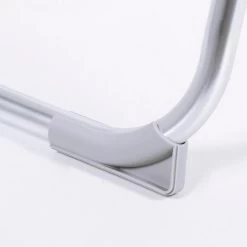 AKTIVE - Chaise Pliante Haute Avec Dossier Haut Réglable 5 Positions, Gris -Activités De Plein Air aktive chaise pliante haute avec dossier haut reglable 5 positions gris 6