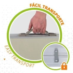 AKTIVE - Ensemble Table Et Chaise. Table Pliante Avec 4 Tabourets 135x86x67 Cm 11 AKTIVE - Ensemble Table Et Chaise. Table Pliante Avec 4 Tabourets 135x86x67 Cm -Activités De Plein Air aktive ensemble table et chaise table pliante avec 4 tabourets 135x86x67 cm 4