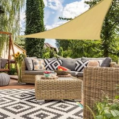 Aktive Garden Uv50 Store Triangulaire Couleur Crème 7 Aktive Garden Uv50 Store Triangulaire Couleur Crème -Activités De Plein Air aktive garden uv50 store triangulaire couleur creme 1