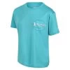 Regatta Alvarado VI T-shirt De Marche à Manches Courtes Pour Enfant - Vert Pâle