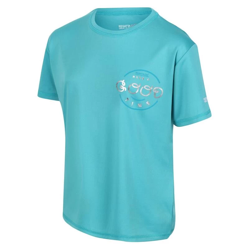 Regatta Alvarado VI T-shirt De Marche à Manches Courtes Pour Enfant - Vert Pâle 3 Regatta Alvarado VI T-shirt De Marche à Manches Courtes Pour Enfant - Vert Pâle