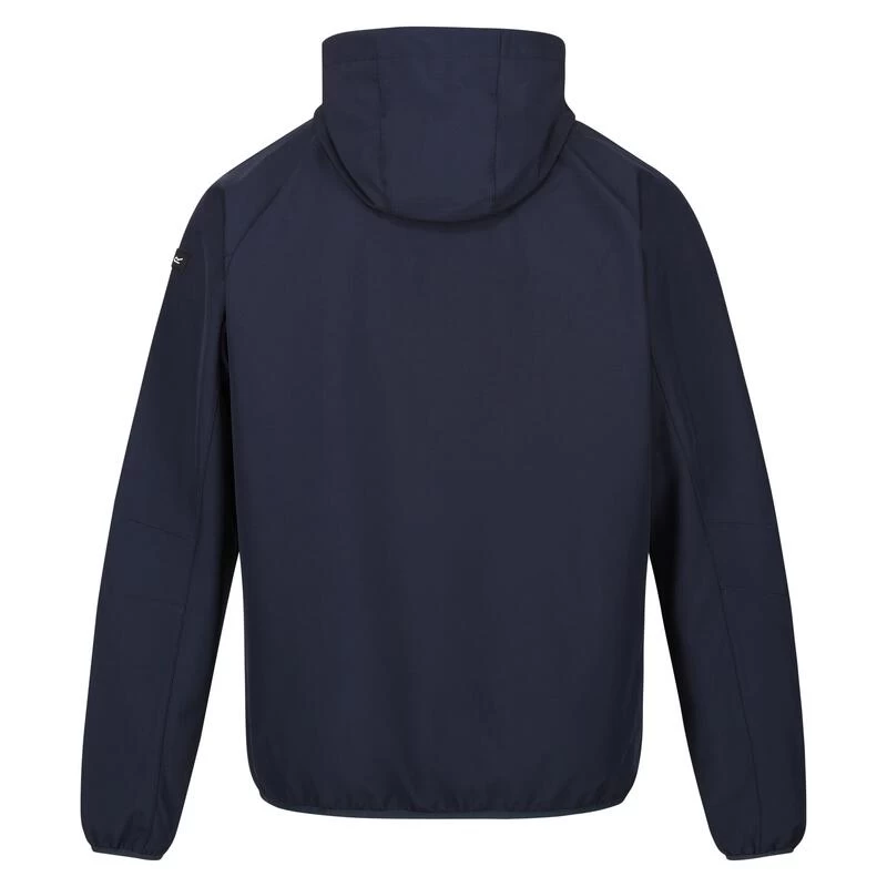 Regatta Arec III Homme Randonnée Softshell Veste - Marine 4 Regatta Arec III Homme Randonnée Softshell Veste - Marine – Image 2