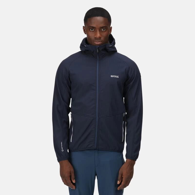 Regatta Arec III Homme Randonnée Softshell Veste - Marine 5 Regatta Arec III Homme Randonnée Softshell Veste - Marine – Image 3