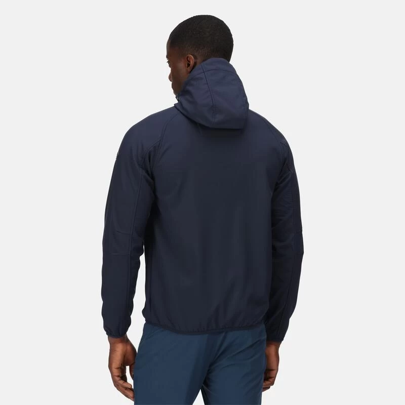 Regatta Arec III Homme Randonnée Softshell Veste - Marine 6 Regatta Arec III Homme Randonnée Softshell Veste - Marine – Image 4