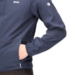 Regatta Arec III Homme Randonnée Softshell Veste - Marine 14 Regatta Arec III Homme Randonnée Softshell Veste - Marine -Activités De Plein Air arec iii homme randonnee softshell veste marine 5
