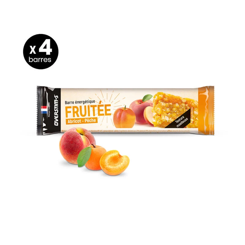 Barre énergétique Fruitée - Abricot Pêche - 4x32 G 3 Barre énergétique Fruitée - Abricot Pêche - 4x32 G
