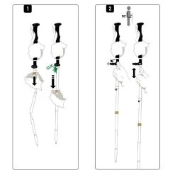 Exel Batons De Trail GLEN 100% Carbone Et Aluminium 13 Exel Batons De Trail GLEN 100% Carbone Et Aluminium -Activités De Plein Air batons de trail glen 100 carbone et aluminium 5