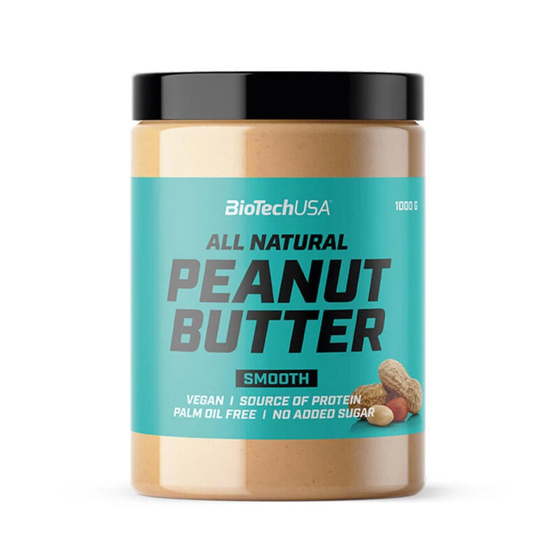 Beurres Protéinés | Peanut Butter Biotech USA (1kg) | Smooth 3 Beurres Protéinés | Peanut Butter Biotech USA (1kg) | Smooth