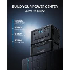 BLUETTI AC300+B300 Générateur Électrique 3072Wh,LiFePO4 Pour Panne De Courant -Activités De Plein Air bluetti ac300b300 generateur electrique 3072whlifepo4 pour panne de courant 5