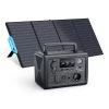 BLUETTI Générateur Électrique EB3A+PV200 268Wh/600W LiFePO4 Batterie Pour Voyage -Activités De Plein Air bluetti generateur electrique eb3apv200 268wh600w lifepo4 batterie pour voyage