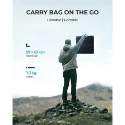 BLUETTI Générateur Électrique EB3A+PV200 268Wh/600W LiFePO4 Batterie Pour Voyage -Activités De Plein Air bluetti generateur electrique eb3apv200 268wh600w lifepo4 batterie pour voyage 6