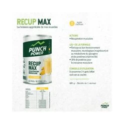 BOISSON BIO RECUP MAX BANANE PUNCH POWER -Activités De Plein Air boisson bio recup max banane punch power 2