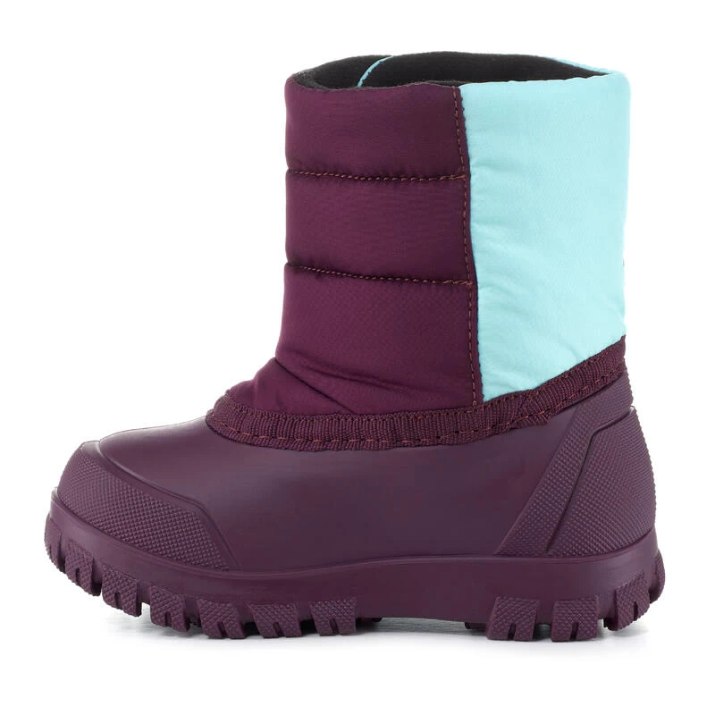 WEDZE Bottes De Neige Bébé, Après Ski Bébé WARM Violettes Et Turquoises 7 WEDZE Bottes De Neige Bébé, Après Ski Bébé WARM Violettes Et Turquoises – Image 5