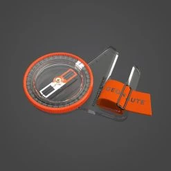 BOUSSOLE POUCE DROIT Pour Course D'orientation RACER 500 Noir Orange -Activités De Plein Air boussole pouce droit pour course dorientation racer 500 noir orange 5