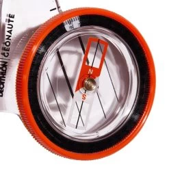 BOUSSOLE POUCE DROIT Pour Course D'orientation RACER 500 Noir Orange -Activités De Plein Air boussole pouce droit pour course dorientation racer 500 noir orange 6