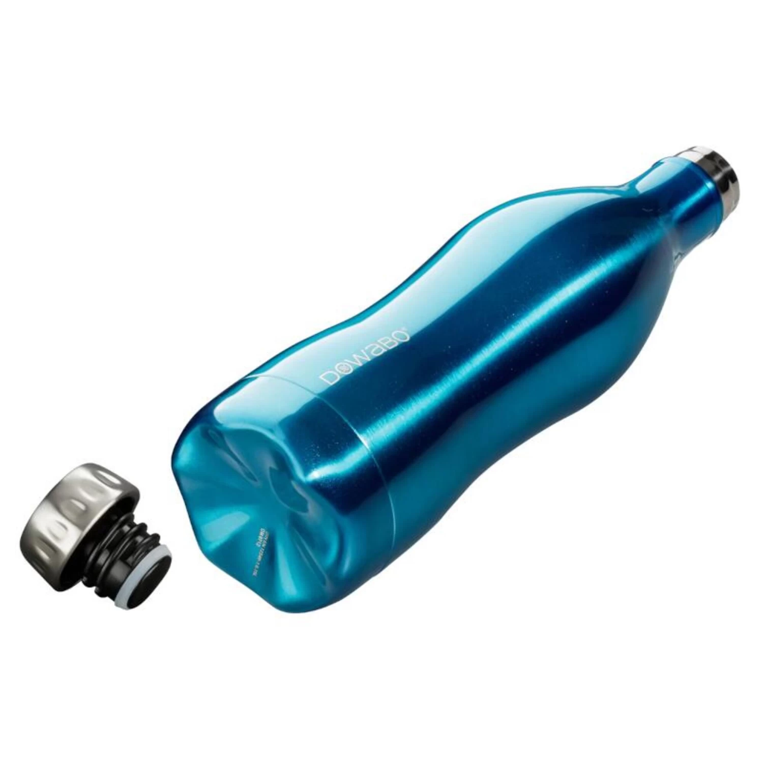 Bouteille Isotherme Double Paroi Collection Metallic - 750 Ml - Bleu 4 Bouteille Isotherme Double Paroi Collection Metallic - 750 Ml - Bleu – Image 2