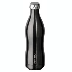 Bouteille Isotherme Double Paroi Collection Metallic - 750 Ml - Noir -Activités De Plein Air bouteille isotherme double paroi collection metallic 750 ml noir 2