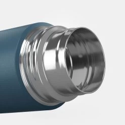 Quechua Bouteille Isotherme Inox 0,4L Avec Gobelet Pour La Randonnée - Bleu -Activités De Plein Air bouteille isotherme inox 04l avec gobelet pour la randonnee bleu 6