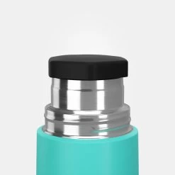 Quechua Bouteille Isotherme Inox 0,4L Avec Gobelet Pour La Randonnée - Turquoise 16 Quechua Bouteille Isotherme Inox 0,4L Avec Gobelet Pour La Randonnée - Turquoise -Activités De Plein Air bouteille isotherme inox 04l avec gobelet pour la randonnee turquoise 4