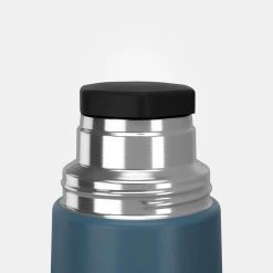 Quechua Bouteille Isotherme Inox 1L Avec Gobelet Pour La Randonnée - Bleu -Activités De Plein Air bouteille isotherme inox 1l avec gobelet pour la randonnee bleu 4