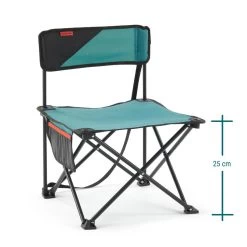 Quechua CHAISE BASSE PLIANTE DE CAMPING MH100 Bleue 15 Quechua CHAISE BASSE PLIANTE DE CAMPING MH100 Bleue -Activités De Plein Air chaise basse pliante de camping mh100 bleue 3