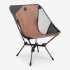Quechua CHAISE BASSE PLIANTE DE CAMPING MH500 MARRON -Activités De Plein Air chaise basse pliante de camping mh500 marron