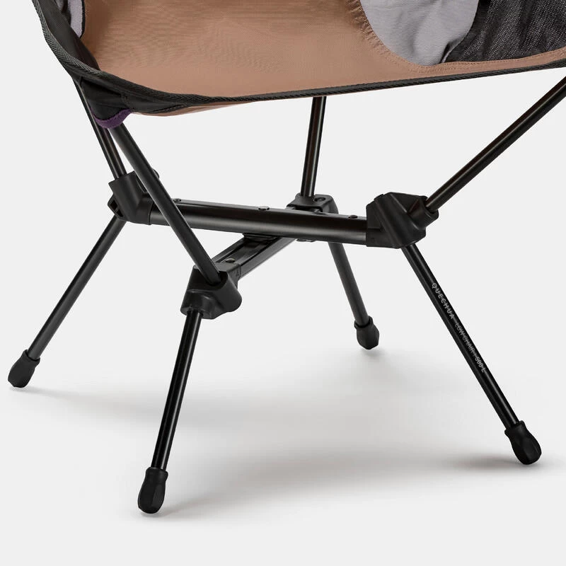 Quechua CHAISE BASSE PLIANTE DE CAMPING MH500 MARRON 11 Quechua CHAISE BASSE PLIANTE DE CAMPING MH500 MARRON – Image 9