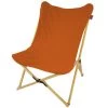Chaise Longue Tofte - Chaise Relax De Camping - Pliable - Max. 120 Kg - Orange