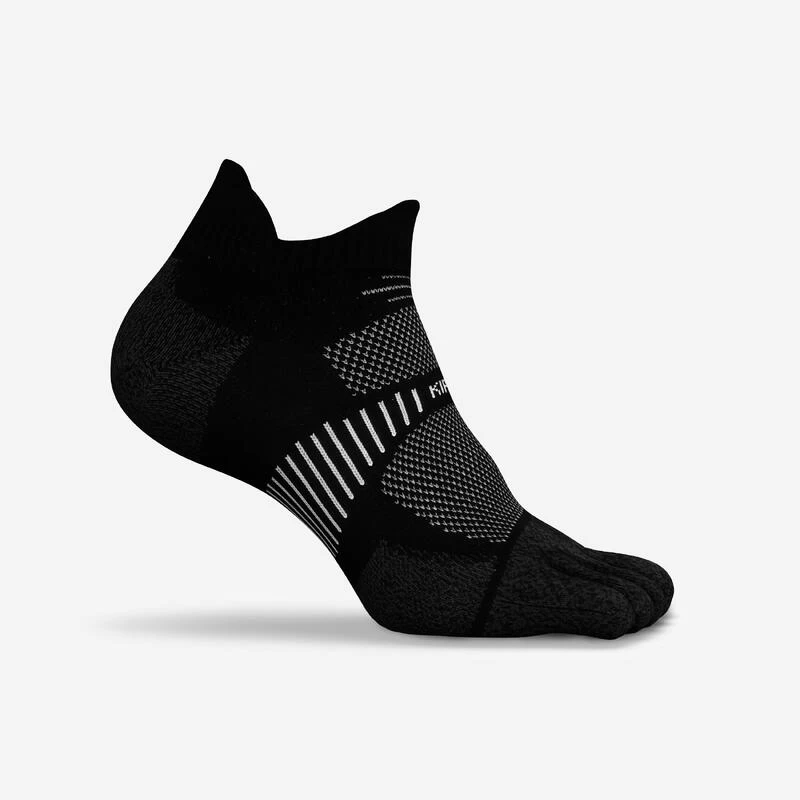 CHAUSSETTES DE RUNNING 5 DOIGTS RUN900 FINES INVISIBLES NOIRES 6 CHAUSSETTES DE RUNNING 5 DOIGTS RUN900 FINES INVISIBLES NOIRES – Image 4