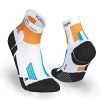 CHAUSSETTES DE RUNNING RUN900 X BLANC/ORANGE 1 CHAUSSETTES DE RUNNING RUN900 X BLANC/ORANGE -Activités De Plein Air chaussettes de running run900 x blancorange