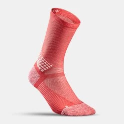 Quechua Chaussettes Randonnée - Hike 500 High Corail X2 Paires -Activités De Plein Air chaussettes randonnee hike 500 high corail x2 paires 2
