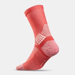 Quechua Chaussettes Randonnée - Hike 500 High Corail X2 Paires -Activités De Plein Air chaussettes randonnee hike 500 high corail x2 paires 3