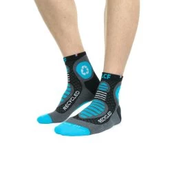 CHAUSSETTES RUNNING RENFORCEES AUX MALEOLES EN MATIERES RECYCLEES - RUN RECYCLED -Activités De Plein Air chaussettes running renforcees aux maleoles en matieres recyclees run recycled 1