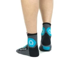 CHAUSSETTES RUNNING RENFORCEES AUX MALEOLES EN MATIERES RECYCLEES - RUN RECYCLED -Activités De Plein Air chaussettes running renforcees aux maleoles en matieres recyclees run recycled 2