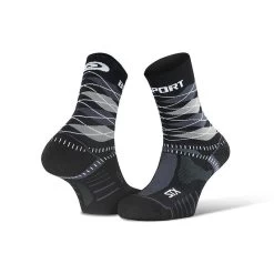 BV Sport Chaussettes STX EVO "Burlington" Noir/gris - Collector Edition