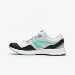 Kalenji CHAUSSURE DE RUNNING HOMME RUN ACTIVE GRIP BLANC VERT -Activités De Plein Air chaussure de running homme run active grip blanc vert 2