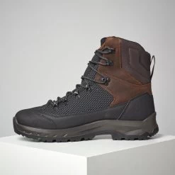 CHAUSSURES CHASSE IMPERMÉABLES RÉSISTANTES CROSSHUNT 520 MARRON 13 CHAUSSURES CHASSE IMPERMÉABLES RÉSISTANTES CROSSHUNT 520 MARRON -Activités De Plein Air chaussures chasse impermeables resistantes crosshunt 520 marron 4