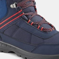 Quechua Chaussures Chaudes Et Imperméables De Randonnée SH100 Lacet - Enfant 35-38 -Activités De Plein Air chaussures chaudes et impermeables de randonnee sh100 lacet enfant 35 38 4