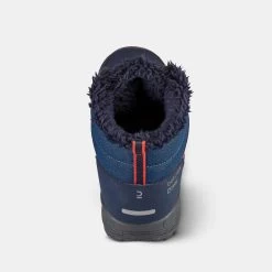 Quechua Chaussures Chaudes Et Imperméables De Randonnée SH100 Lacet - Enfant 35-38 -Activités De Plein Air chaussures chaudes et impermeables de randonnee sh100 lacet enfant 35 38 5