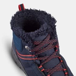 Quechua Chaussures Chaudes Et Imperméables De Randonnée SH100 Lacet - Enfant 35-38 -Activités De Plein Air chaussures chaudes et impermeables de randonnee sh100 lacet enfant 35 38 6