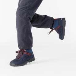 Quechua Chaussures Chaudes Et Imperméables De Randonnée SH100 Lacet - Enfant 35-38 -Activités De Plein Air chaussures chaudes et impermeables de randonnee sh100 lacet enfant 35 38 8