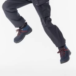 Quechua Chaussures Chaudes Et Imperméables De Randonnée SH100 Lacet - Enfant 35-38 -Activités De Plein Air chaussures chaudes et impermeables de randonnee sh100 lacet enfant 35 38 9