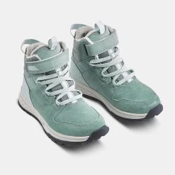 Quechua Chaussures Chaudes Imperméables De Randonnée SH500 Cuir Scratch - Enfant 24-34 -Activités De Plein Air chaussures chaudes impermeables de randonnee sh500 cuir scratch enfant 24 34 3