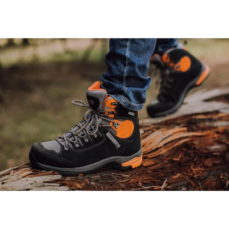 Chaussures De Randonnée PM026 Pour Hommes Imperméables Avec Membrane Et Daim 6 Chaussures De Randonnée PM026 Pour Hommes Imperméables Avec Membrane Et Daim – Image 4