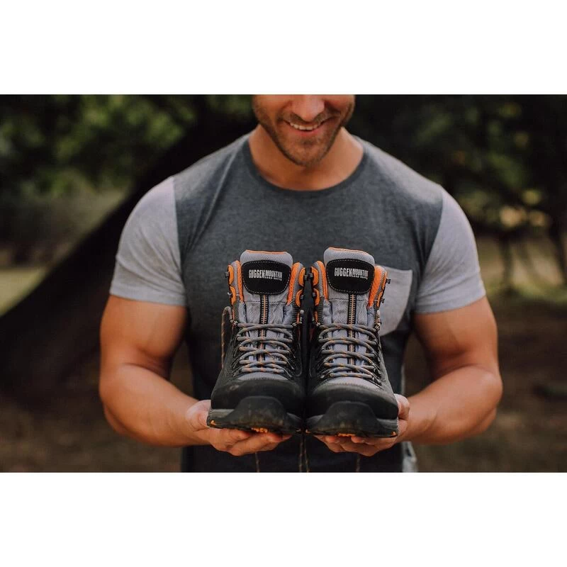 Chaussures De Randonnée PM026 Pour Hommes Imperméables Avec Membrane Et Daim 8 Chaussures De Randonnée PM026 Pour Hommes Imperméables Avec Membrane Et Daim – Image 6