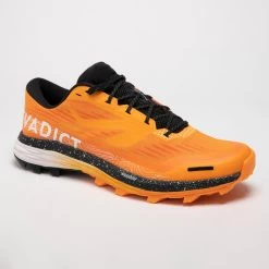 Chaussures De Trail Running Pour Homme Race ULTRA Orange Et Noir -Activités De Plein Air chaussures de trail running pour homme race ultra orange et noir 2