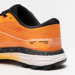 Chaussures De Trail Running Pour Homme Race ULTRA Orange Et Noir -Activités De Plein Air chaussures de trail running pour homme race ultra orange et noir 9