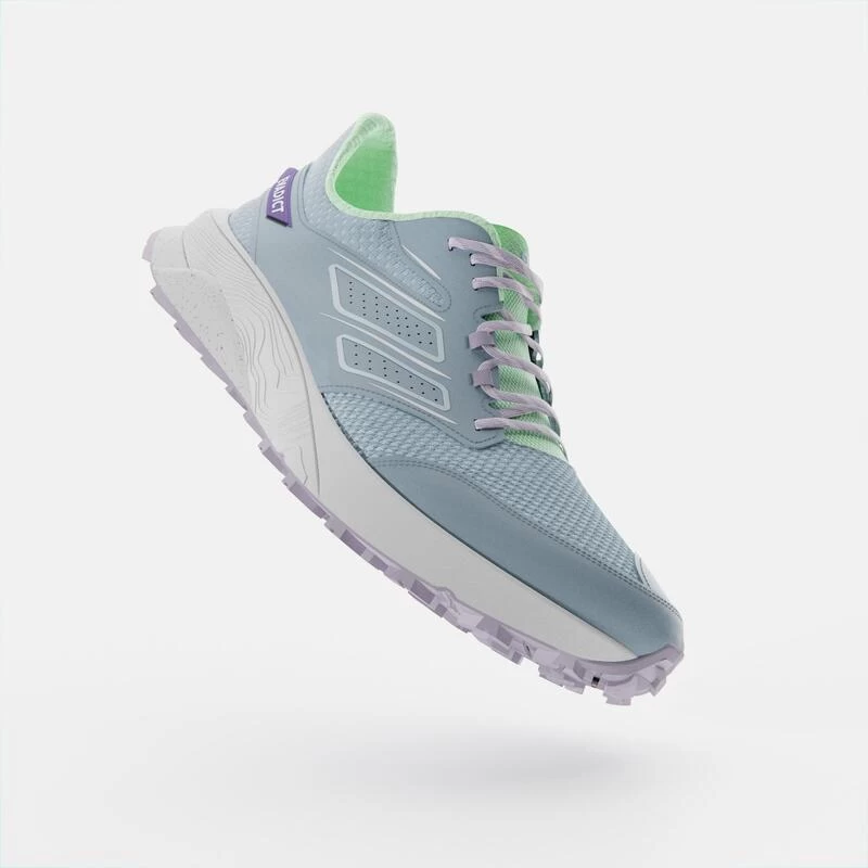 CHAUSSURES TRAIL RUNNING POUR FEMME EASYTRAIL BLEU VERT 4 CHAUSSURES TRAIL RUNNING POUR FEMME EASYTRAIL BLEU VERT – Image 2